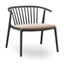 SILLÓN RESOL WOODY LOUNGE TAPIZADO | Sillón Ocasional Decorativo | Brazos | Polipropileno | Fibra Vidrio | Galleta Tapizada | Protección UV | Exterior + Interior - 86912 - Resol - NOGAL BEAT - Sillon