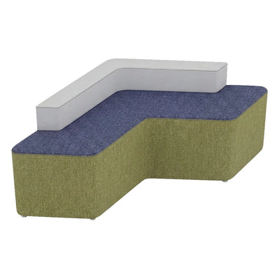 Sofá Boomerang 2.0 para Área de Descanso - GEBESA FOMCORE NETWORK 2.0 - Alto 58 cm - Tapizado - GFCE046681823 - GEBESA - NOGAL BEAT - Sillón Ocasional