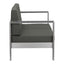 Sofá de Terraza para Club de Playa 2 Plazas - ZUO COSMOPOLITAN - Gris Oscuro - Asiento y Respaldo Tapizados con Tela para Exterior - 703986 - Zuo - NOGAL BEAT - Sofá de Terraza