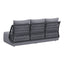 Sofá de Terraza para Spa 3 Plazas - ZUO MEKAN - Gris - Asiento y Respaldo Tapizados con Tela para Exterior - 704023 - Zuo - NOGAL BEAT - Sofá de Terraza