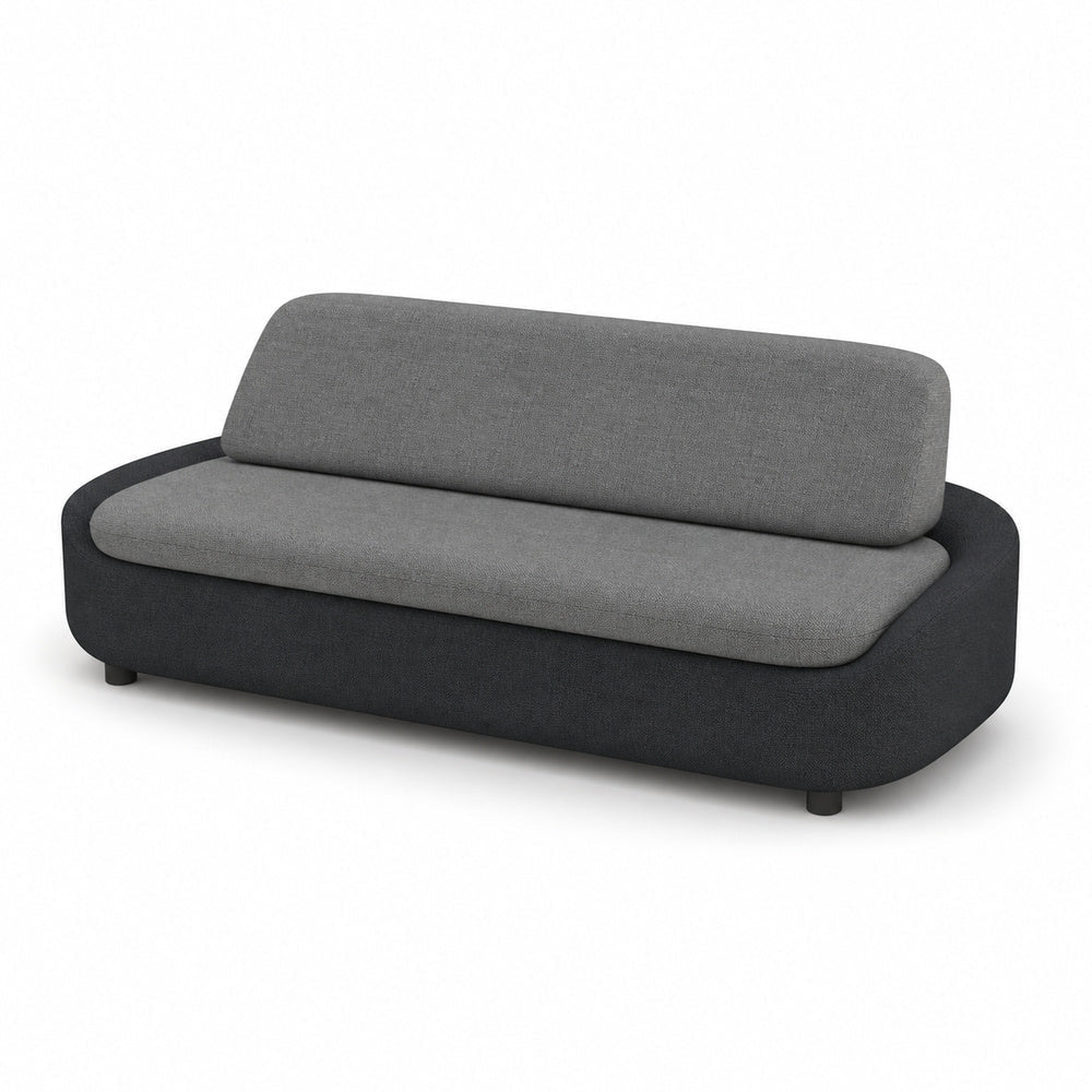 Sofá Independiente 2 Plazas - VERSA OFFSET - Frente 160 cm - VO-545S - VERSA - NOGAL BEAT - Sillón Ocasional