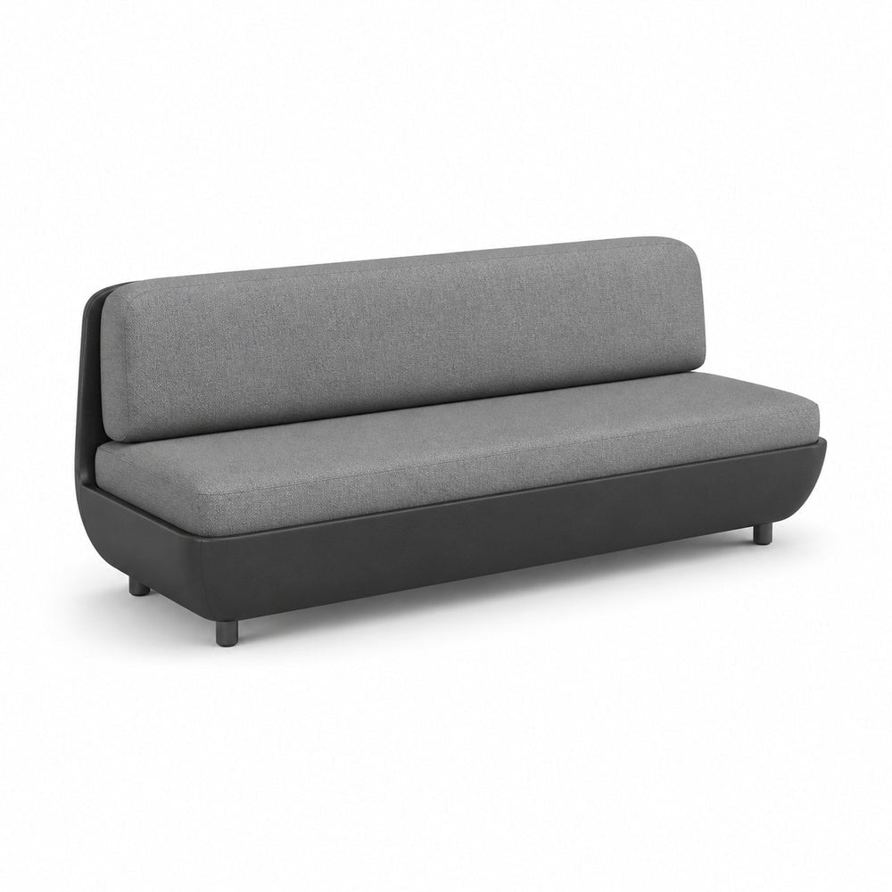 Sofá Independiente 3 Plazas - VERSA OFFSET - Frente 200 cm - VO-550S - VERSA - NOGAL BEAT - Sillón Ocasional