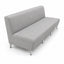 Sofá Modular Mossa - VERSA OFFSET MOSSA SOFA - Frente 180 cm - VO-638 - VERSA - NOGAL BEAT - Sillón Ocasional