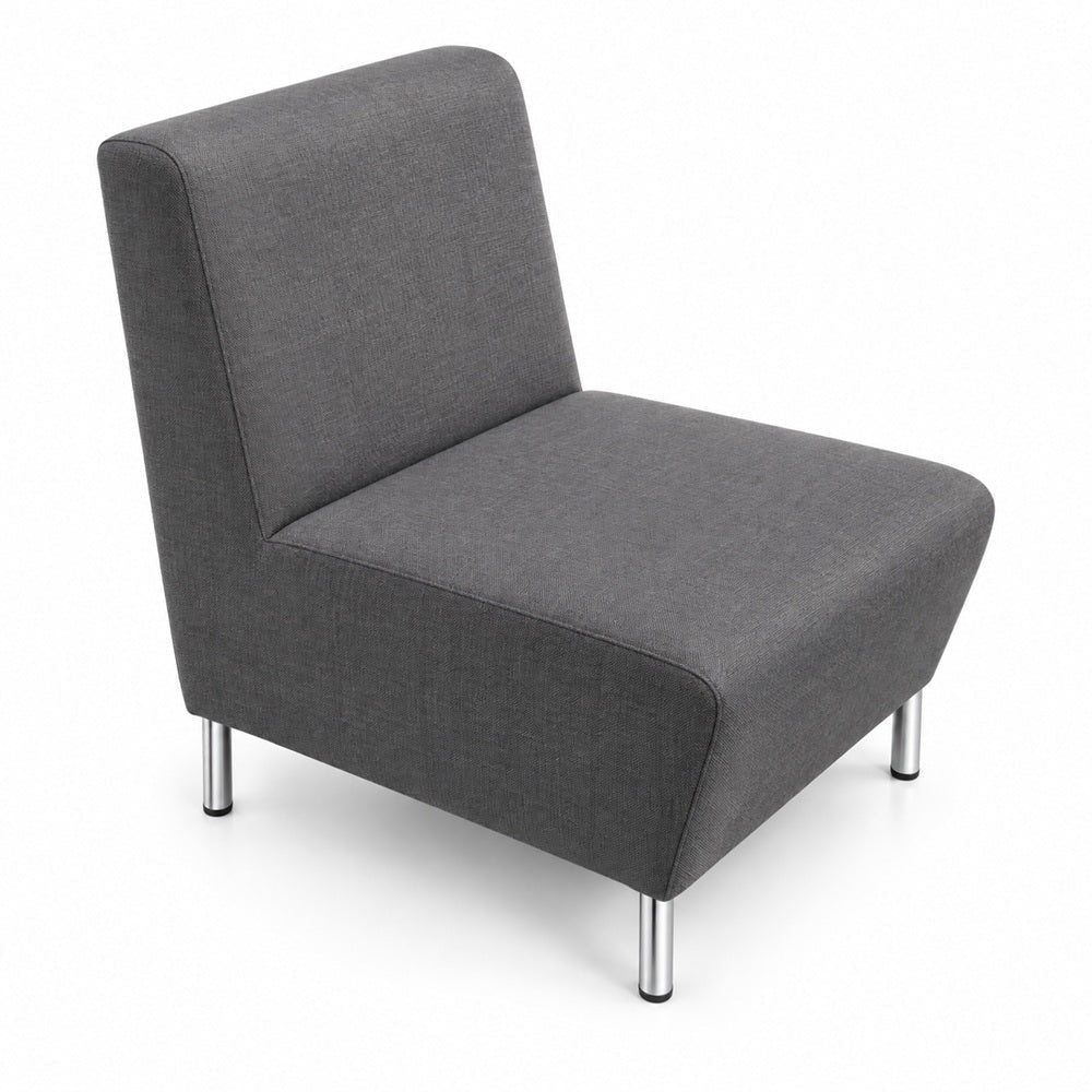 Sofá Modular Mossa - VERSA OFFSET MOSSA SOFA - Frente 60 cm - VO-630F - VERSA - NOGAL BEAT - Sillón Ocasional