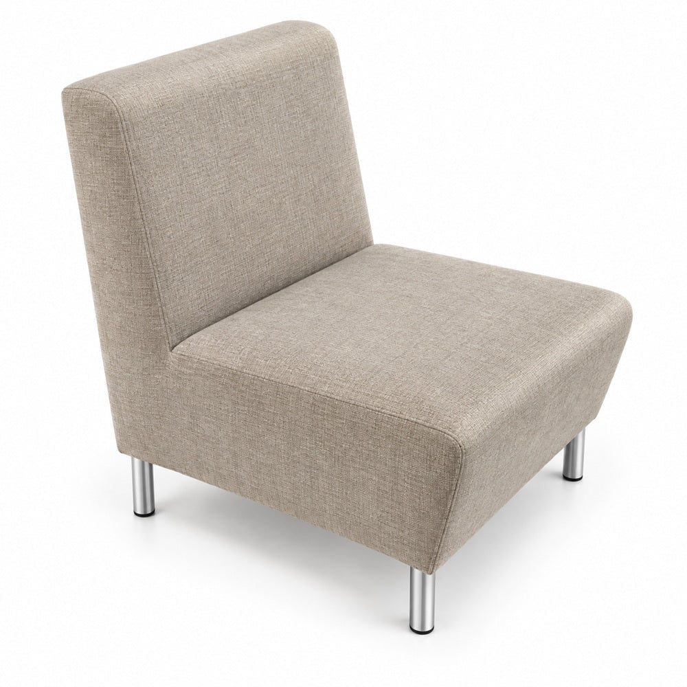Sofá Modular Mossa - VERSA OFFSET MOSSA SOFA - Frente 60 cm - VO-630S - VERSA - NOGAL BEAT - Sillón Ocasional