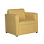 Sillón 1 plaza ALBAR MILAN para área de espera, respaldo y asiento tapizados.
