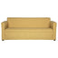 Sillón para lounge 3 plazas Albar Milan tapizado con patas de polietileno triangular