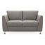 Sofá para Área de Descanso - GEBESA PRISMA - 2 Plazas - Asiento y Respaldo Tapizado - GDP280P2 - GEBESA - NOGAL BEAT - Sillón Ocasional