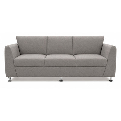 Sofá para Área de Descanso - GEBESA PRISMA - 3 Plazas - Asiento y Respaldo Tapizado - GDP280P3 - GEBESA - NOGAL BEAT - Sillón Ocasional
