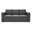 Sofá para Área Lounge - GEBESA COMFORT - 3 Plazas - Asiento y Respaldo Tapizado - GDC280P3TP - GEBESA - NOGAL BEAT - Sillón Ocasional