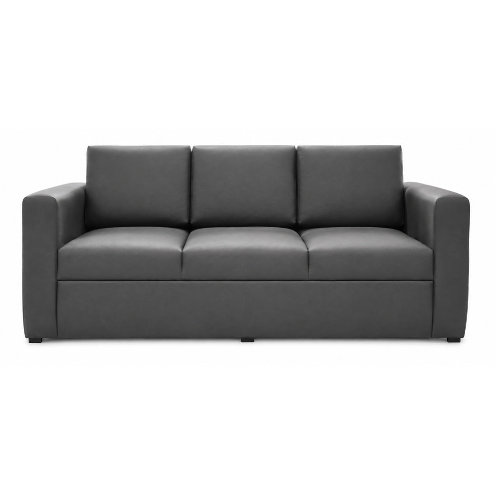 Sofá para Área Lounge - GEBESA COMFORT - 3 Plazas - Asiento y Respaldo Tapizado - GDC280P3TP - GEBESA - NOGAL BEAT - Sillón Ocasional