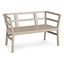 Sofá para Áreas de Exterior y Terrazas 2 Plazas - RESOL CLICK-CLACK - Varios Colores - Protección UV y Óptimo Embalaje - 01737 - Resol - NOGAL BEAT - Sofá de Terraza