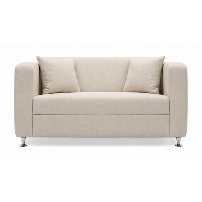 Sofá para Sala de Espera - GEBESA JET - 2 Plazas - Asiento y Respaldo Tapizado - GDJ280P2 - GEBESA - NOGAL BEAT - Sillón Ocasional