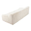 Sofá para Spa 3 Plazas - ZUO OSTERBRO - Crema - Asiento y Respaldo Tapizados - 110277 - Zuo - NOGAL BEAT - Sillón Ocasional