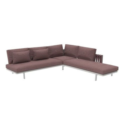 SOFÁ RESOL ANTHEA SYSTEM B | Sofá para Sala de Estar | Estructura de Aluminio Lacada | Cojines y Tapizados Idóneos para Exterior | Interior + Exterior - 70159 - Resol - NOGAL BEAT - Sillon