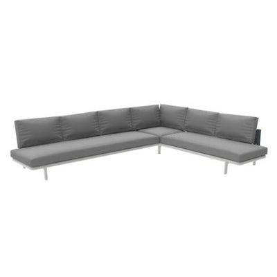 SOFÁ RESOL ANTHEA SYSTEM D | Sofá para Sala de Estar | Estructura de Aluminio Lacada | Cojines y Tapizados Idóneos para Exterior | Interior + Exterior - 70181 - Resol - NOGAL BEAT - Sillon