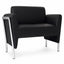 Sofá Winner de Dos Plazas para Sala - VERSA ALTUS WINNER - Estructura Aluminio - Asiento/respaldo con Espuma Pu Tapizado - AL-512S - VERSA - NOGAL BEAT - Sillón Ocasional
