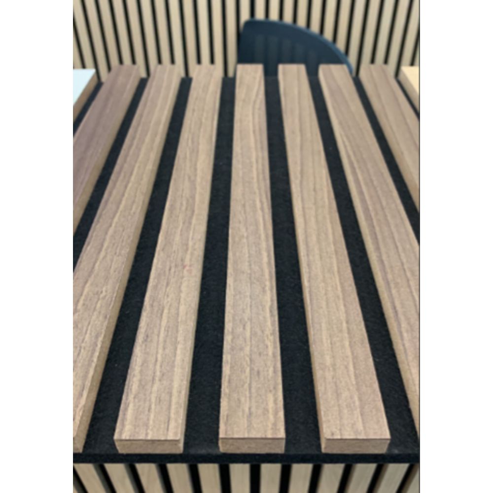 SONARA MARIMBA | Panel Acustico para Oficinas | 120 x 240 m | MDF | Interior - Marimba Sonara 1.20 c 2.40 m. - Sonara - NOGAL BEAT -