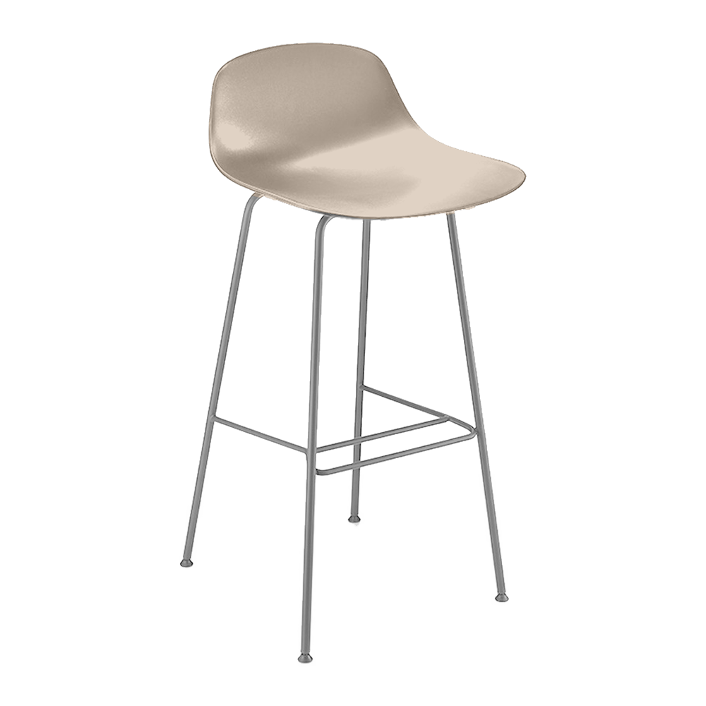 Taburete Comercial - INFINITI PURE LOOP MINI H66 4 PATAS - Varios Colores - Asiento en Policarbonato - Base Metálica 4 Patas