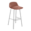 Taburete Comercial - INFINITI PURE LOOP MINI H66 4 PATAS - Varios Colores - Asiento en Policarbonato - Base Metálica 4 Patas