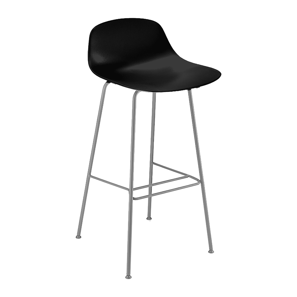 Taburete Comercial - INFINITI PURE LOOP MINI H66 4 PATAS - Varios Colores - Asiento en Policarbonato - Base Metálica 4 Patas