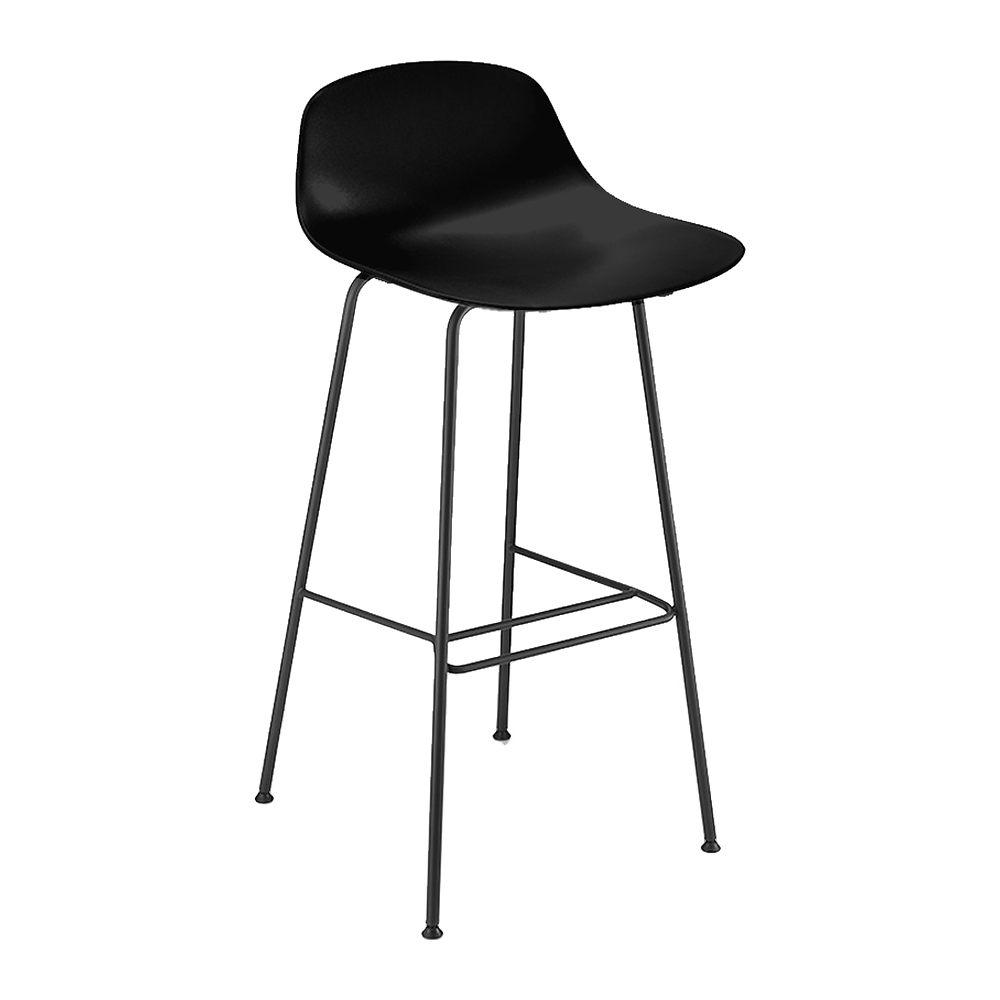 Taburete Comercial - INFINITI PURE LOOP MINI H66 4 PATAS - Varios Colores - Asiento en Policarbonato - Base Metálica 4 Patas
