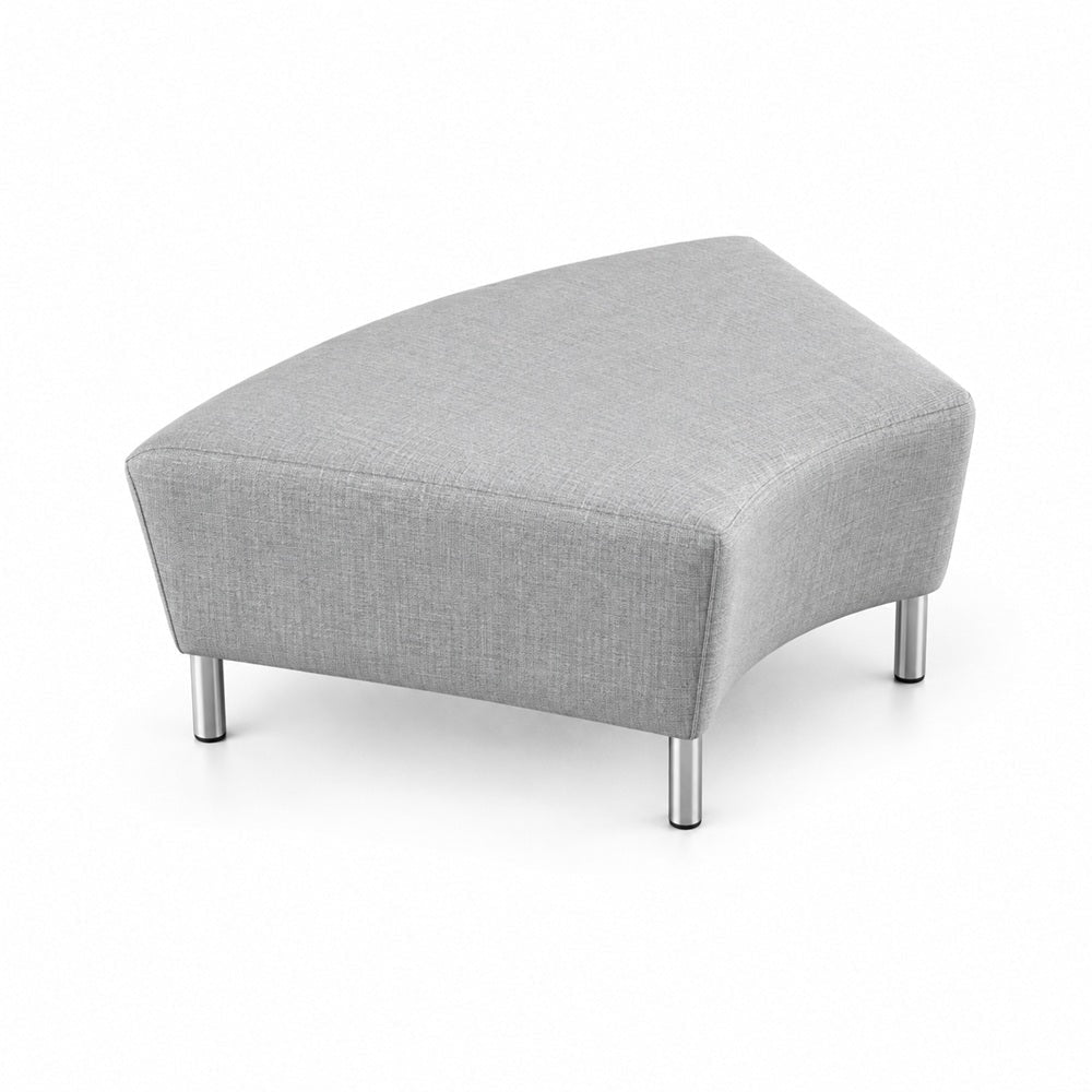 Taburete Modular Mossa - VERSA OFFSET MOSSA TABURETE - Frente 100 cm - VO-644 - VERSA - NOGAL BEAT - Taburete
