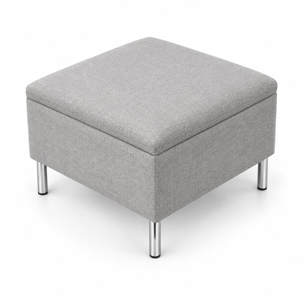 Taburete Modular Mossa - VERSA OFFSET MOSSA TABURETE - Frente 50 cm - VO-640 - VERSA - NOGAL BEAT - Taburete