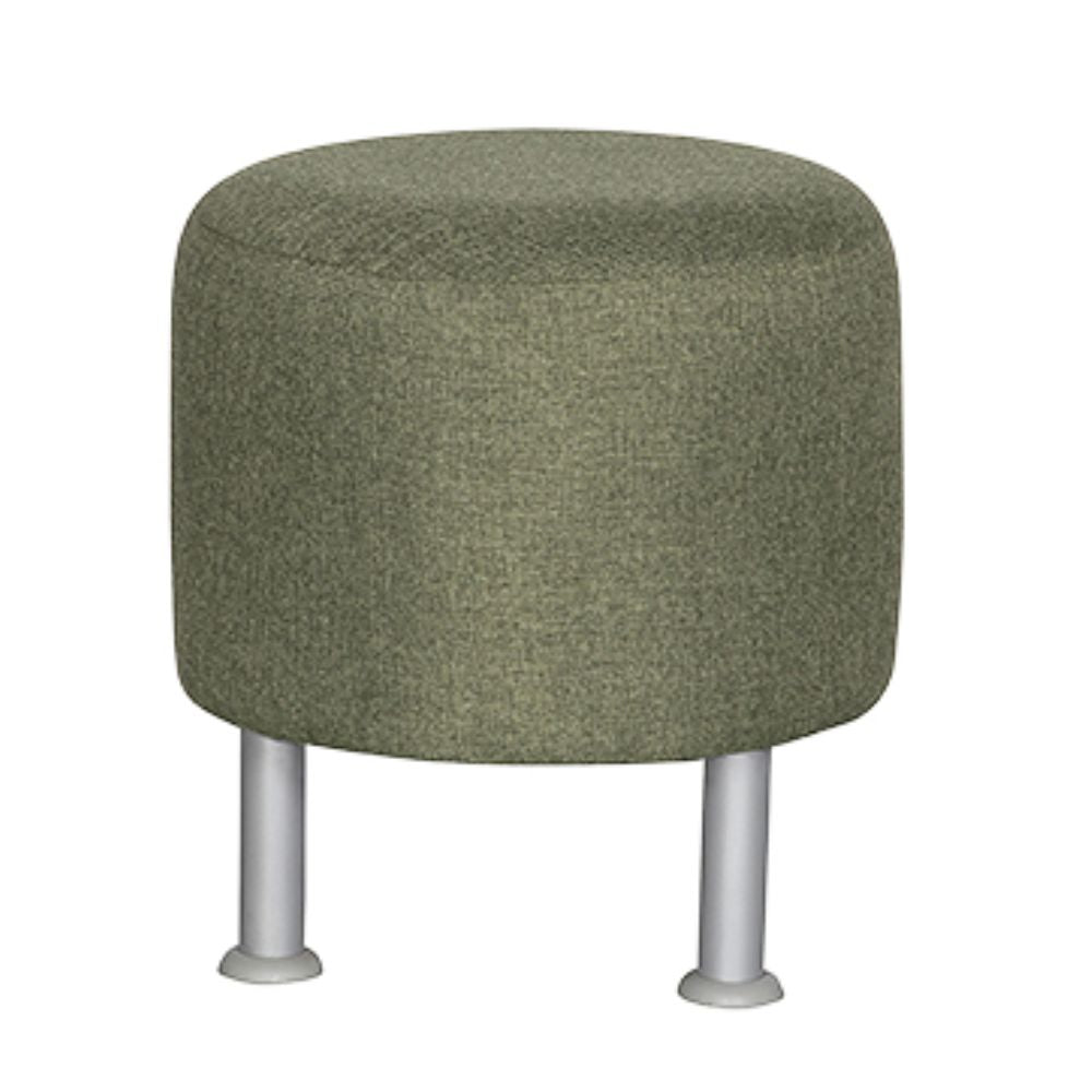Taburete Albar Ottawa 40 con estructura de madera de pino y asiento tapizado en hule espuma