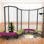 TABURETE OFFIHO DIRK OHM - 123 | Taburete Diseño Moderno Casa Oficina | 44 cm| Varios Colores | Tapizado | Interior - OHM - 123 - OFFIHO - NOGAL BEAT - Bancos