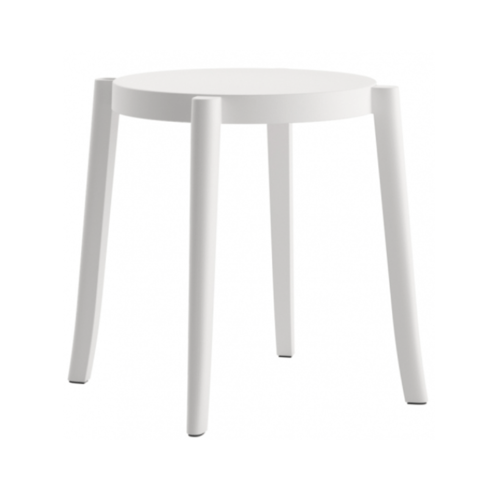 Taburete COLOS TORRE S apilable en polipropileno con nylon y fibra de vidrio para interior y exterior