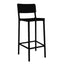 TABURETE RESOL LISBOA ALTO | Taburete Ocasional para Bar | 77 cm | Inyectado Fibra Vidrio con PP | Protección UV | Interior + Exterior - 03897 - Resol - NOGAL BEAT - Taburete