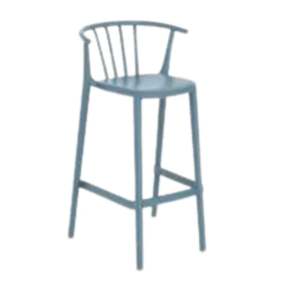 Bar Stool - RESOL WOODY HIGH - Various Colors - Stackable with UV ...