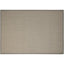 Tapete decorativo colección Ajmer N5003 rectangular de sisal pelo corto en gris claro