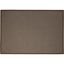 Tapete decorativo colección Ajmer N5004 rectangular de sisal en color bronce