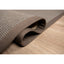 Tapete decorativo colección Ajmer N5004 rectangular de sisal en color bronce