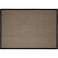 Tapete colección Ajmer N5005 rectangular de sisal pelo corto en tono arena gris