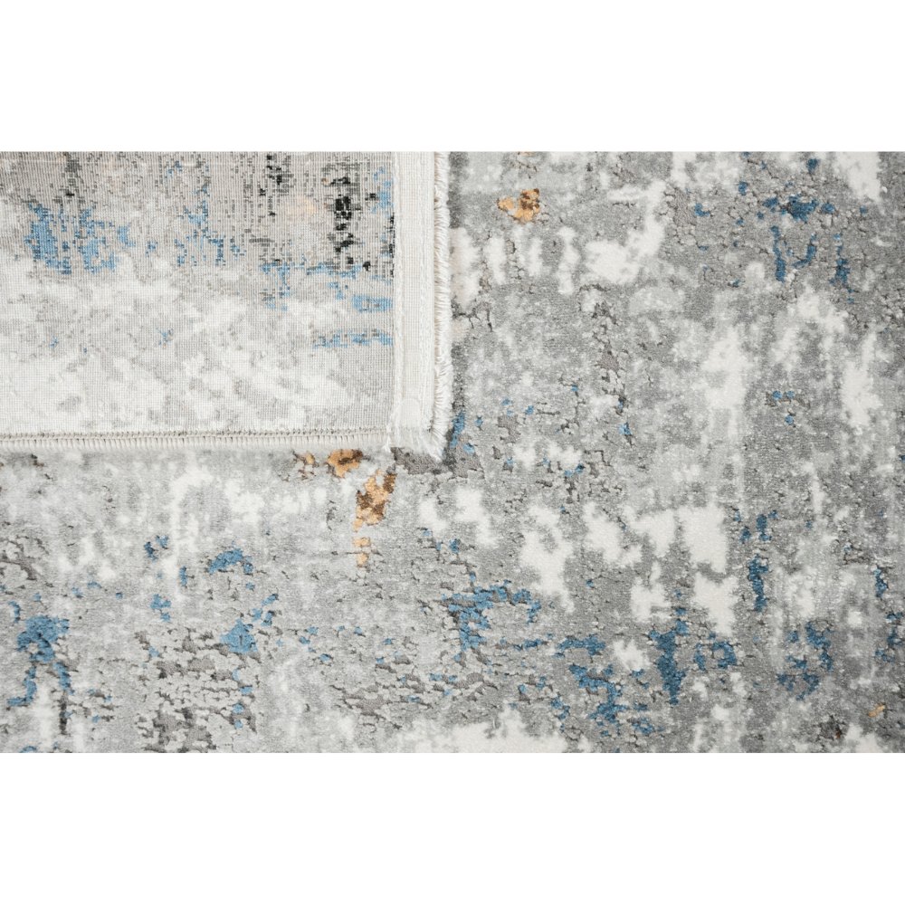 Tapete decorativo colección Amalfi T2284 rectangular en crema gris oro