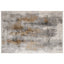 Tapete decorativo colección Amalfi T2286 rectangular en tonos crema, gris y oro