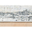 Tapete decorativo colección Amalfi T2289 rectangular color crema gris oro