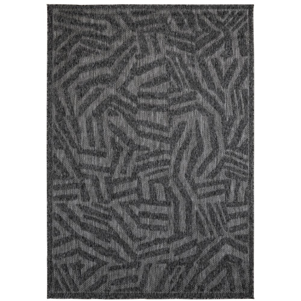Tapete decorativo colección Aria T2251 rectangular en gris