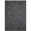 Tapete decorativo colección Aria T2251 rectangular en gris