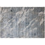 Tapete decorativo colección Belma U6027 rectangular en polipropileno y poliéster color plata negro