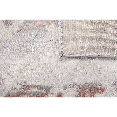 TAPETE LAVIN BETSY U5021 | Tapete Decorativo para Recepción Hotel Hogar Departamento Sala | CREMA GRIS ROSA | Varias Medidas | Rectangular | Interior - U5021-60 x 90 - LAVIN - NOGAL BEAT - Tapetes