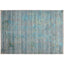 Tapete colección Civita T2269 rectangular en tonos turquesa y gris para decoración