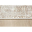 Tapete colección Deniz U7016 rectangular de poliéster pelo corto en tono crema verde