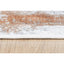 Tapete decorativo colección Elif U6031 rectangular de polipropileno y poliéster en crema y taupe