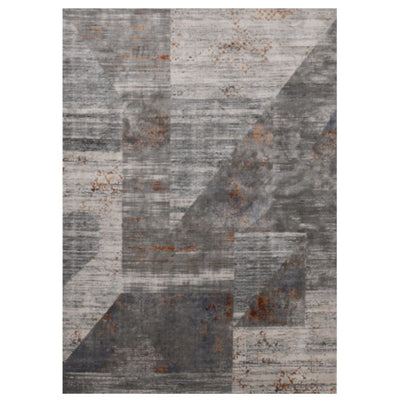 TAPETE LAVIN HADIM T2224 | Tapete Decorativo para Recepción Hotel Hogar Departamento Sala | CREMA GRIS ORO | Varias Medidas | Rectangular y Circular | Interior - T2224-60 x 90 - LAVIN - NOGAL BEAT - Tapetes