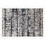 Tapete decorativo Jasmine U5014 rectangular de poliéster en gris y negro