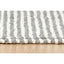 Tapete colección Latur N8004 rectangular de lana, algodón y poliéster en tono gris marfil